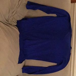 Blue sweater
